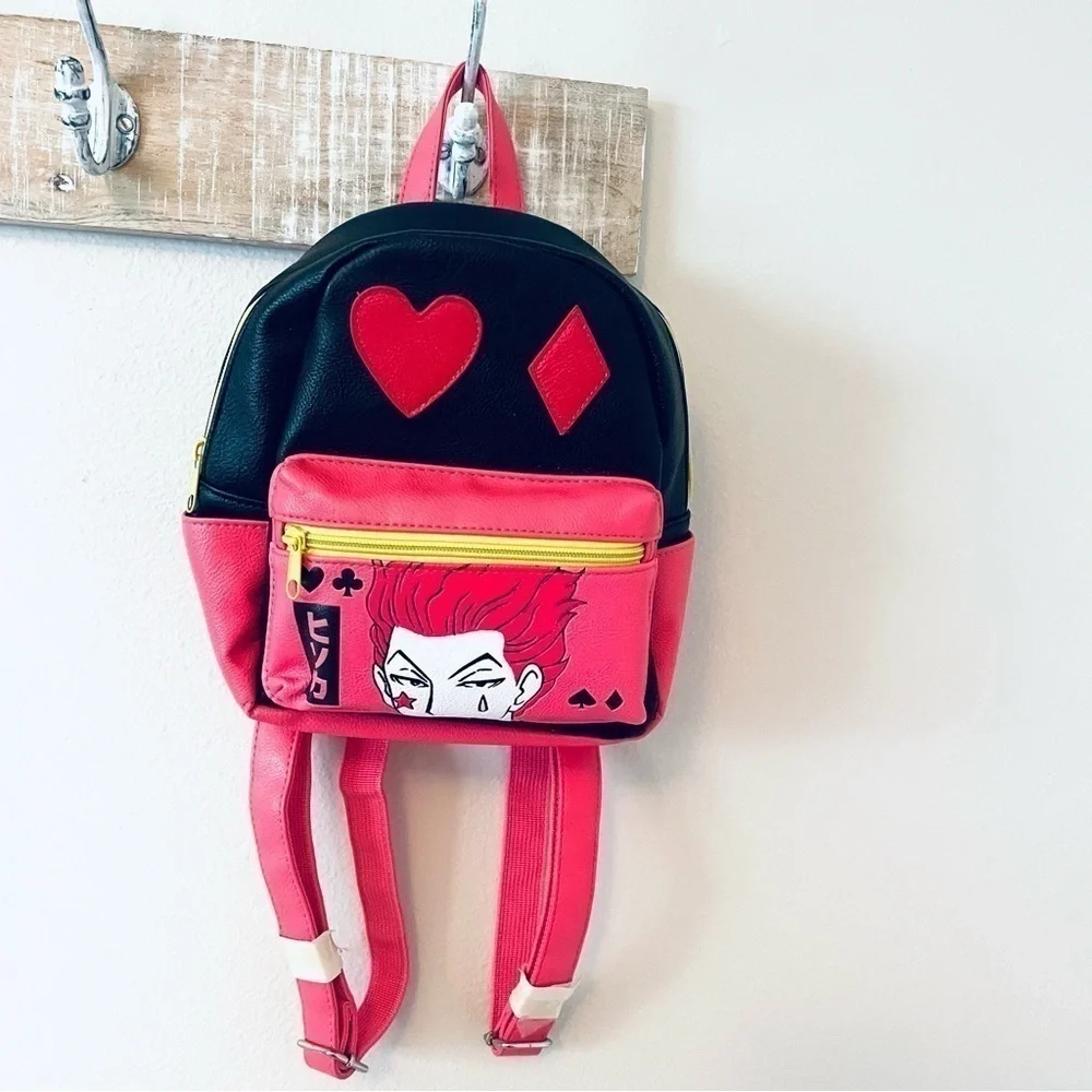 NWT Hunter x Hunter Hisoka Morow Mini Backpack – Anime & Manga Fan Must-Have! 🎒